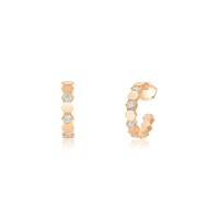 [Luckin Jewelry]Hollow Design Four-Leaf Clover Flower Shape Ring