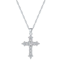 [Luckin Jewelry]Delicate Cross Shape Necklace