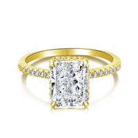 [Luckin Jewelry]4.0 Carat Luxurious Engagement Ring