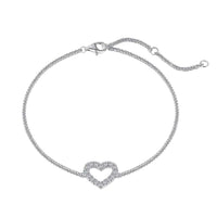 [Luckin Jewelry]Heart Shape Lover Bracelet