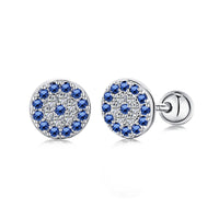 [Luckin Jewelry]Devil's Eye Ear Bone Nail Earrings