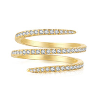 [Luckin Jewelry]Unique Vibrant Entangle Daily Ring