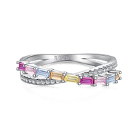 [Luckin Jewelry]Energetic Elegant Radiant Cut Party Ring