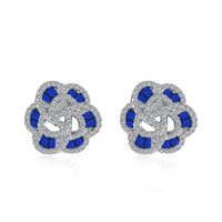 [Luckin Jewelry]Exquisite Flower Shape Daily Earrings