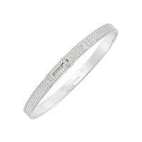 [Luckin Jewelry]HM KELLY BRACELET IN SILVER AND FULL PAVE DIAMOND