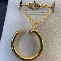 [Luckin Jewelry]JUSTE NECKLACE GOLD