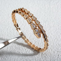 [Luckin Jewelry]SERPENTI BRACELET 6.8MM PINK GOLD DIAMOND