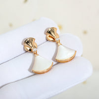 [Luckin Jewelry]DREAM MOP PINK GOLD EARRINGS