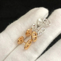 [Luckin Jewelry]CHAINE SMALL EARRINGS GOLD AND SILVER
