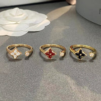 [Luckin Jewelry]STAR 1 DIAMOND OPEN RING