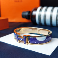 [Luckin Jewelry]H STAR AND MOON BRACELET 12MM