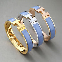 [Luckin Jewelry]H BRACELET ROMANTIC BLUE 12MM