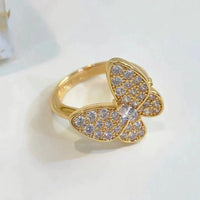[Luckin Jewelry]BUTTERFLY DIAMOND RING