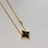 [Luckin Jewelry]STAR BLACK MOP NECKLACE