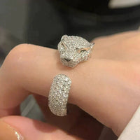 [Luckin Jewelry]PANTHERE 5.5MM ALL DIAMOND RING