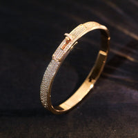 [Luckin Jewelry]KELLY BRACELET DIAMOND PAVED
