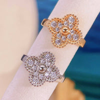 [Luckin Jewelry]CLOVER DIAMOND RING