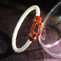 [Luckin Jewelry]FORCE 10 WHITE TEXTILE DIAMOND PAVED