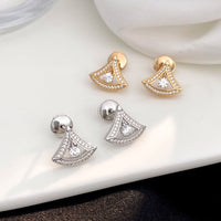 [Luckin Jewelry]DREAM MINI DIAMOND STUD EARRINGS