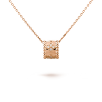 [Luckin Jewelry]PERLEE PEDANT NECKLACE GOLD / ROSE GOLD