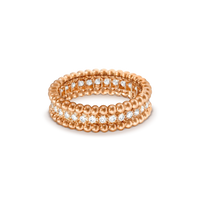 [Luckin Jewelry]PERLEE DIAMOND ROSE GOLD RING
