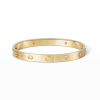 [Luckin Jewelry]LOVE BRACELET 6.1MM 4 DIAMONDS