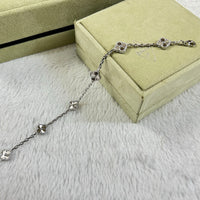 [Luckin Jewelry]CLOVER 6 MOTIF DIAMOND BRACELET