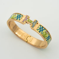 [Luckin Jewelry]H BRACELET BEIGE MULTICOLOR