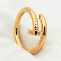 [Luckin Jewelry]JUSTE RING 2.65MM PINK GOLD