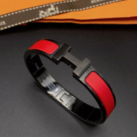 [Luckin Jewelry]CLIC HM SO BLACK RED BRACELET