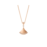 [Luckin Jewelry]DREAM NECKLACE PINK GOLD DIAMOND