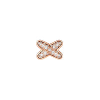 [Luckin Jewelry]JEUX DE PINK GOLD DIAMOND EARRINGS