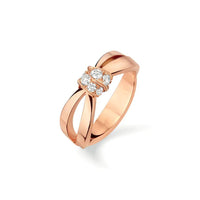 [Luckin Jewelry]LIENS RING PINK GOLD DIAMOND
