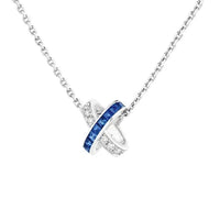 [Luckin Jewelry]LIENS DIAMOND SILVER NECKLACE