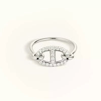 [Luckin Jewelry]RONDE SMALL SILVER DIAMOND RING