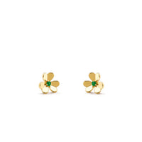 [Luckin Jewelry]FRIVOLE  FLOWER MALACHITE EARRINGS